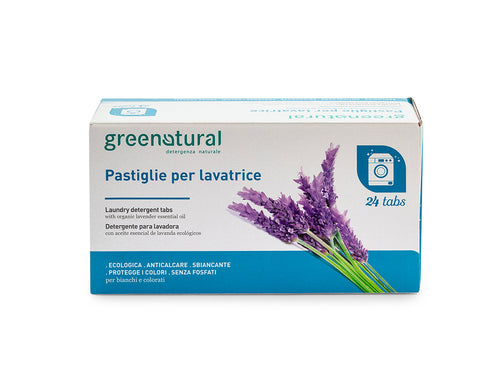 Waschmitteltabletten - LAVENDEL - Tabs 24 Stück.